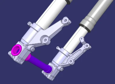 Oferta model CAD zawieszenia suzuki GSXR 750